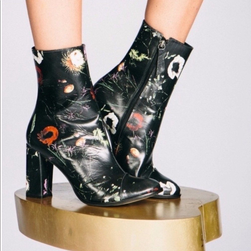 Matisse Floral Booties